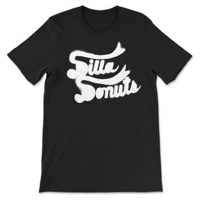 J Dilla "Dilla Donuts" Stencil Black T-Shirt