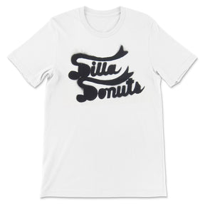 J Dilla "Dilla Donuts" Stencil White T-Shirt