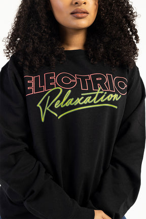 Electric Relaxation Crewneck Sweatshirt
