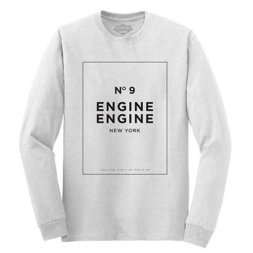Engine Engine No. 9 Long Sleeve White T-Shirt