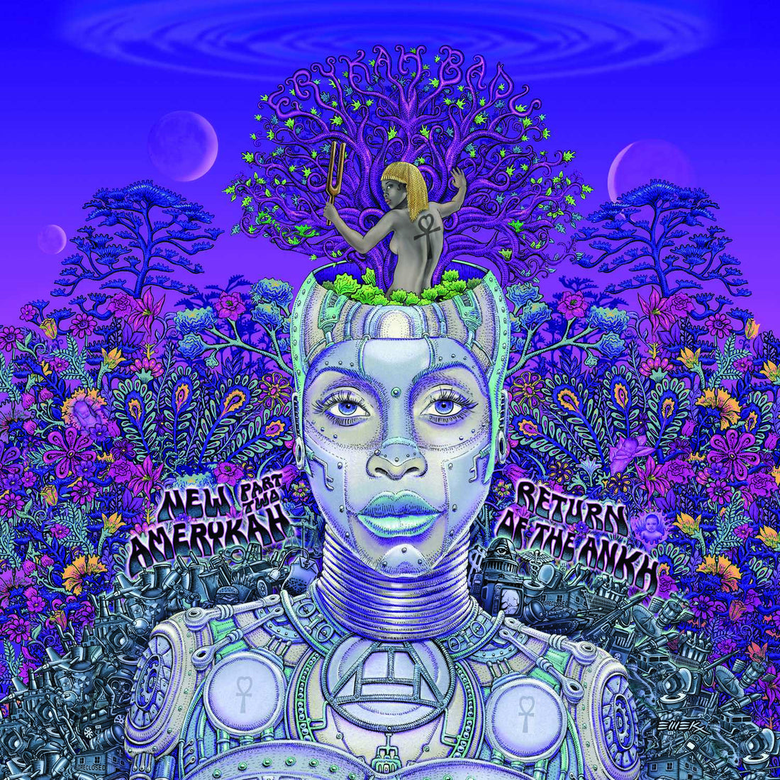 Erykah Badu - "New Amerykah Part Two: Return Of The Ankh" 2xLP Vinyl