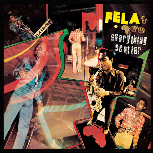 Fela Kuti "Everything Scatter" (1975) Vinyl LP
