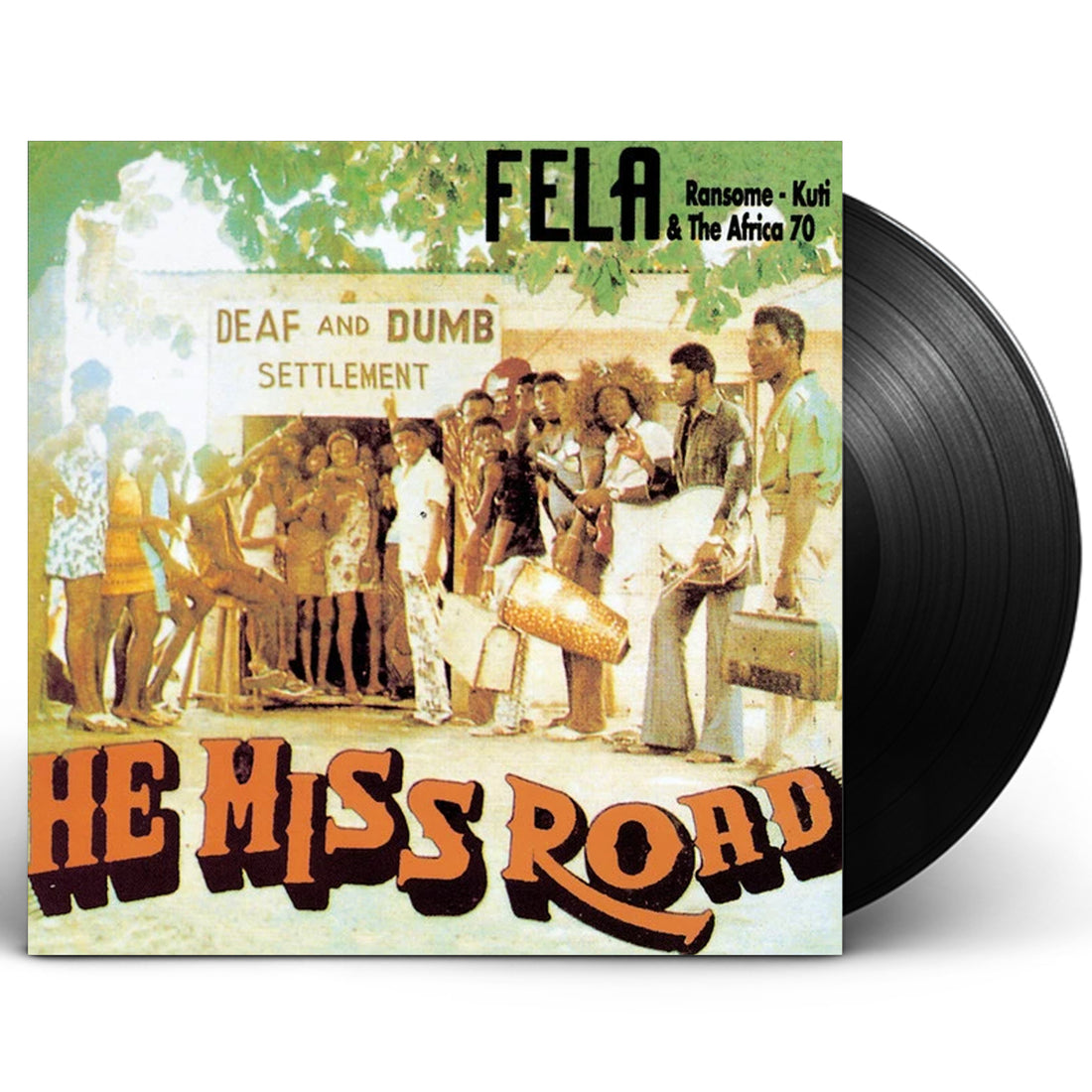 FELA KUTI "HE MISS ROAD" (1975) LP VINYL