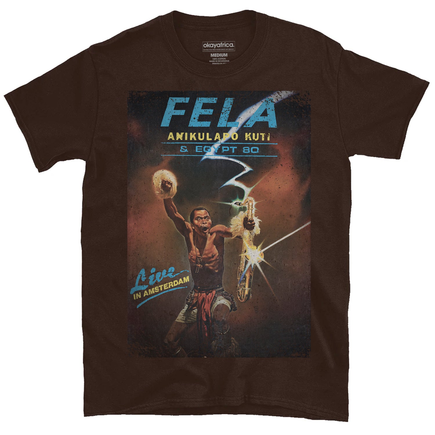fela kuti raregroove Tシャツ② レア vintage fela kuti raregroove Tシャツ② レア vintage FELA KUTI - WHITE