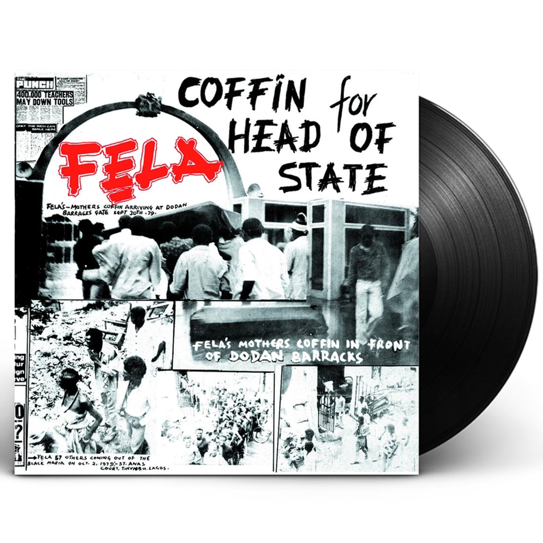 Fela Kuti "Coffin For Head of State" (1980) LP Vinyl