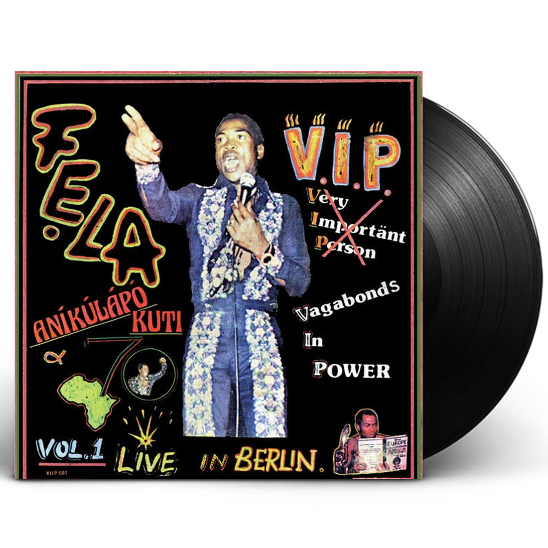 Fela Kuti "V.I.P." (1979) LP Vinyl
