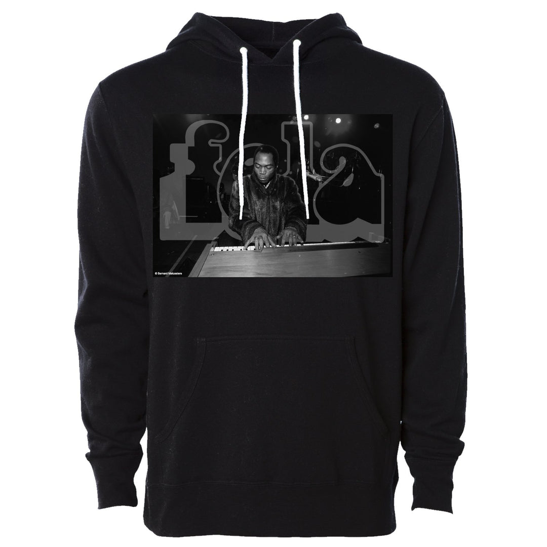 Fela Kuti Playing The Keys Photo Hoodie