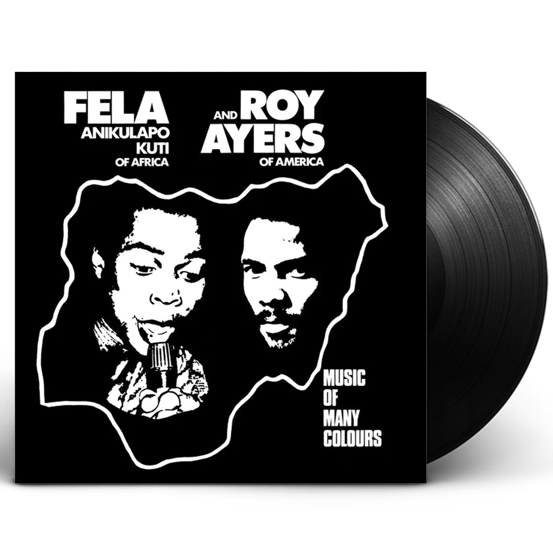 Fela Kuti & Roy Ayers "Music of Many Colors" (1980) LP Vinyl