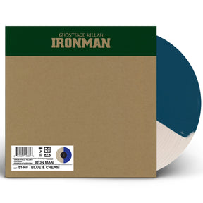 Ghostface Killah 'Ironman' 25th Anniversary Edition Blue & Cream covered 2xLP Vinyl