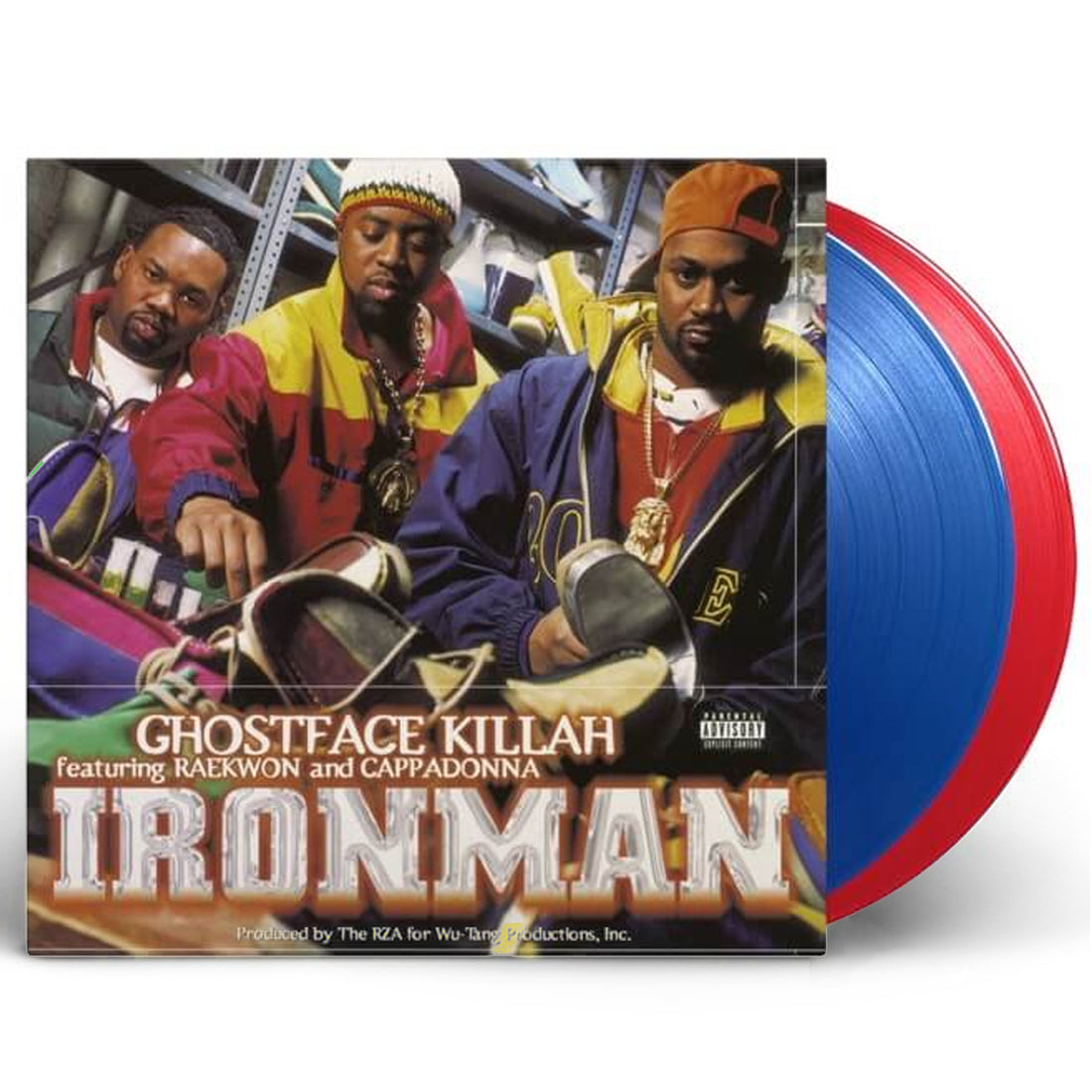 Ghostface Killah "Ironman" 2xLP Translucent Red & Blue Vinyl