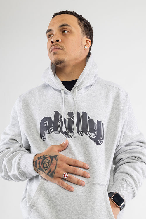 Greetings from Philly Logo Hooded Sweatshirt