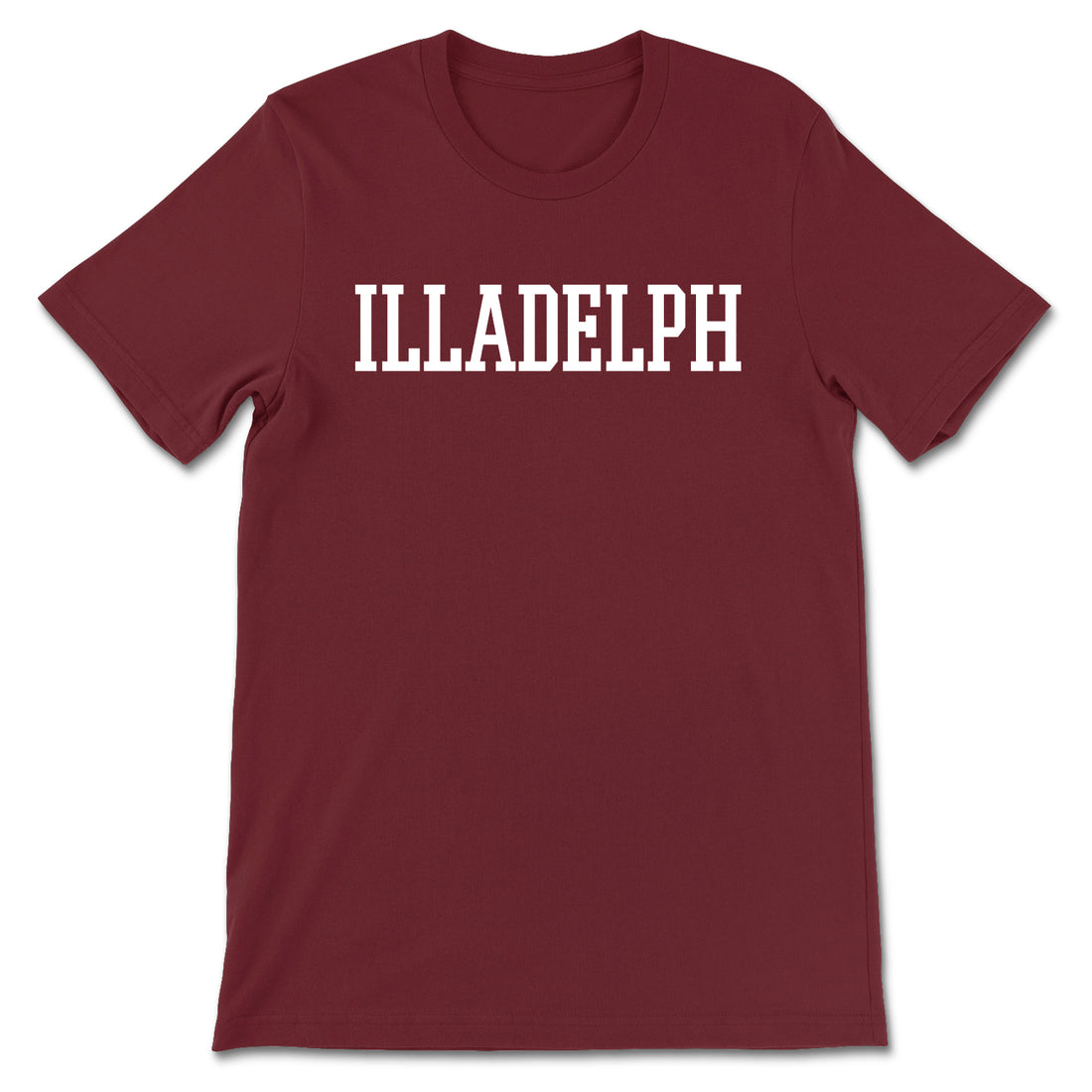 Illadelph Maroon Collegiate T-Shirt