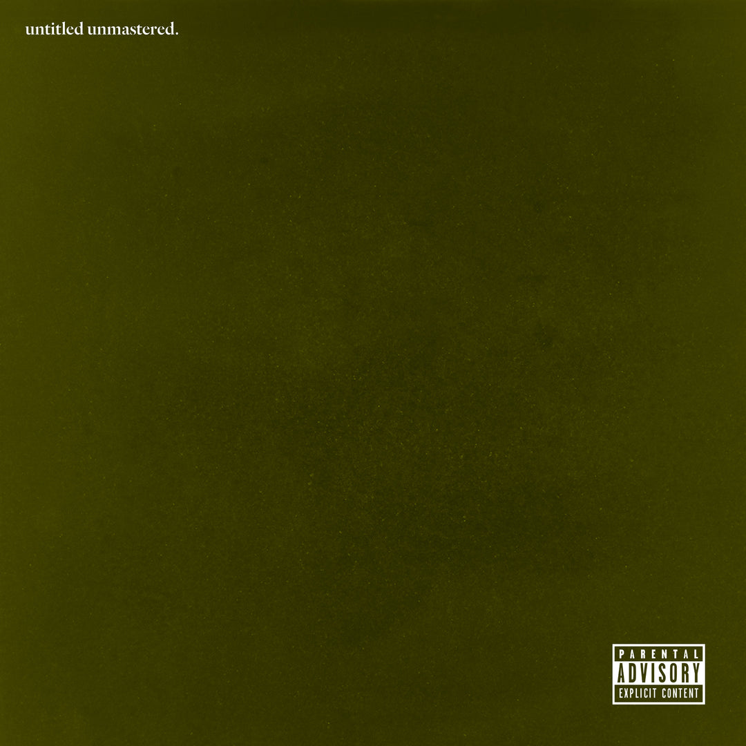 Kendrick Lamar "untitled unmastered" LP 180 Gram Black Vinyl