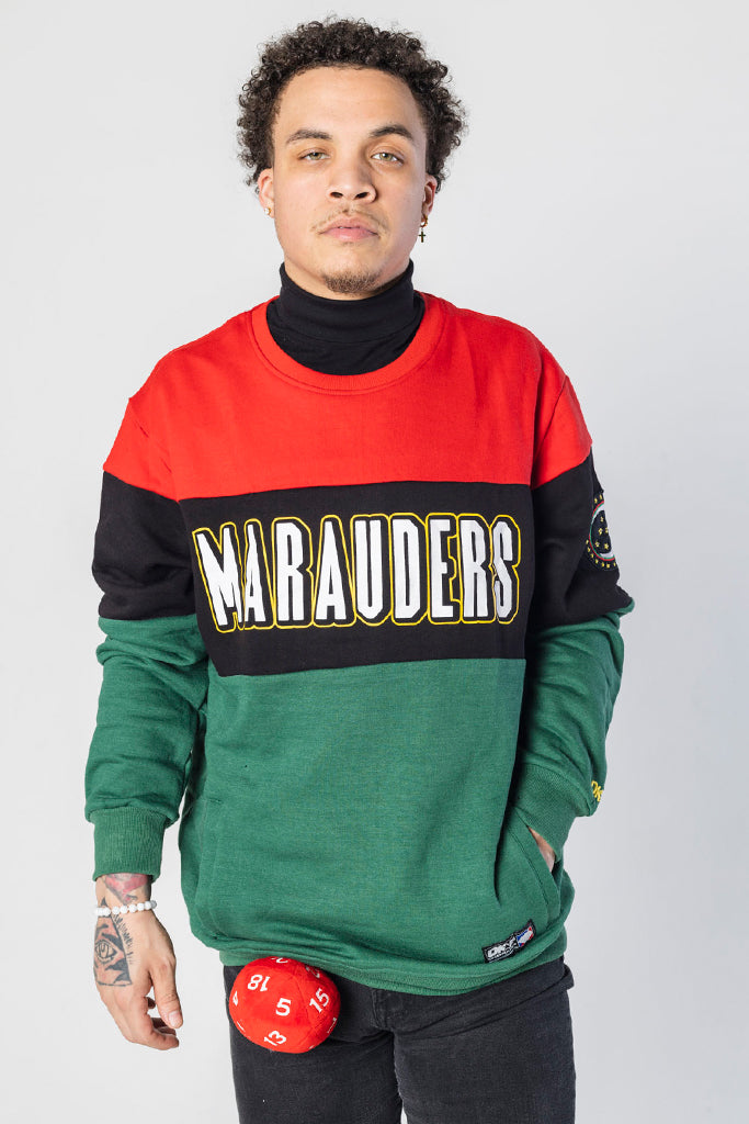 Marauders Tri-Panel Crewneck Sweatshirt