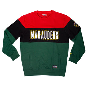Marauders Tri-Panel Crewneck Sweatshirt