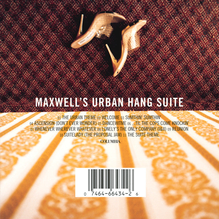Maxwell "Maxwell’s Urban Hang Suite" 2xLP Vinyl