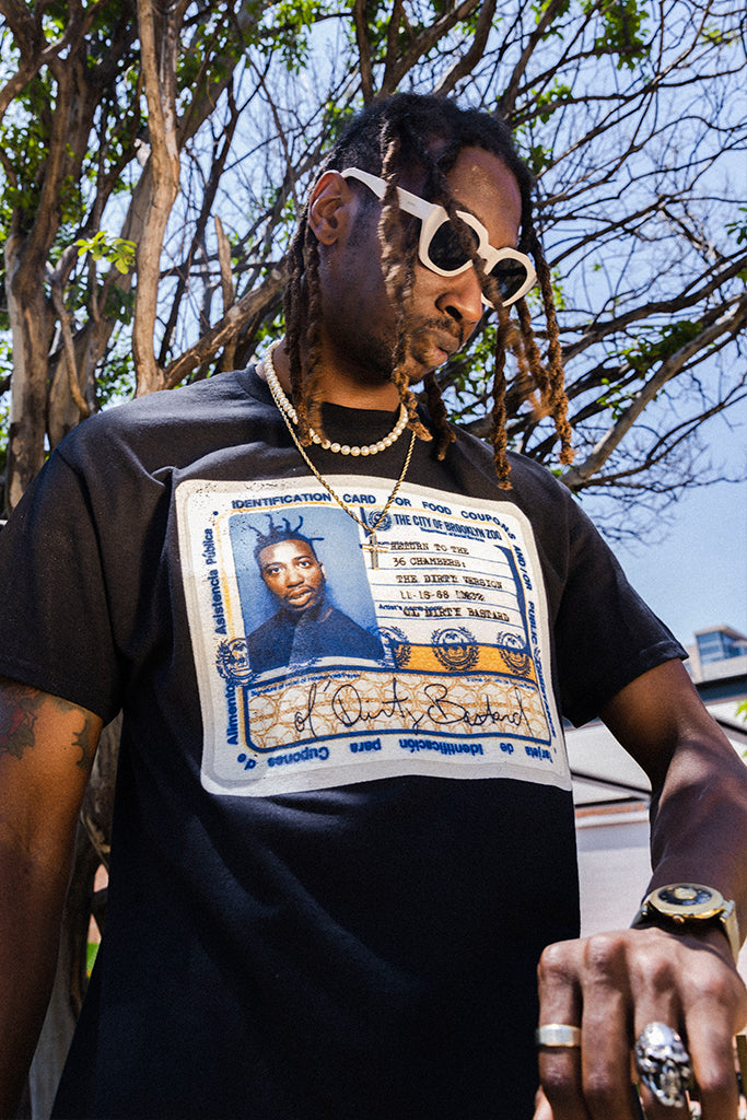 Ol' Dirty Bastard ID Black T-Shirt