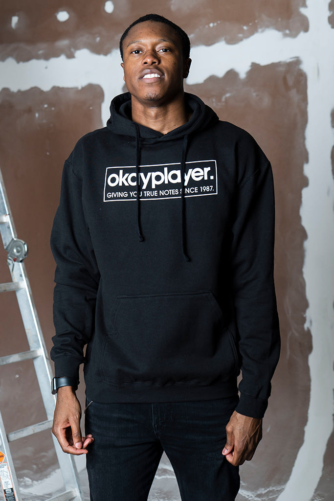 Okayplayer Logo Pullover Hooded Sweatshirt