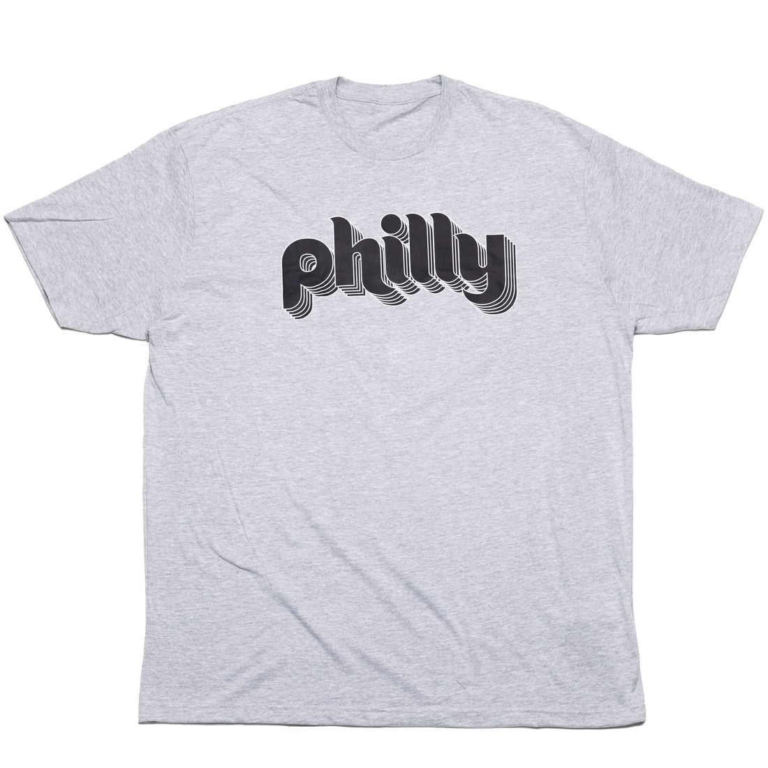 Greetings from Philly Logo Grey T-Shirt