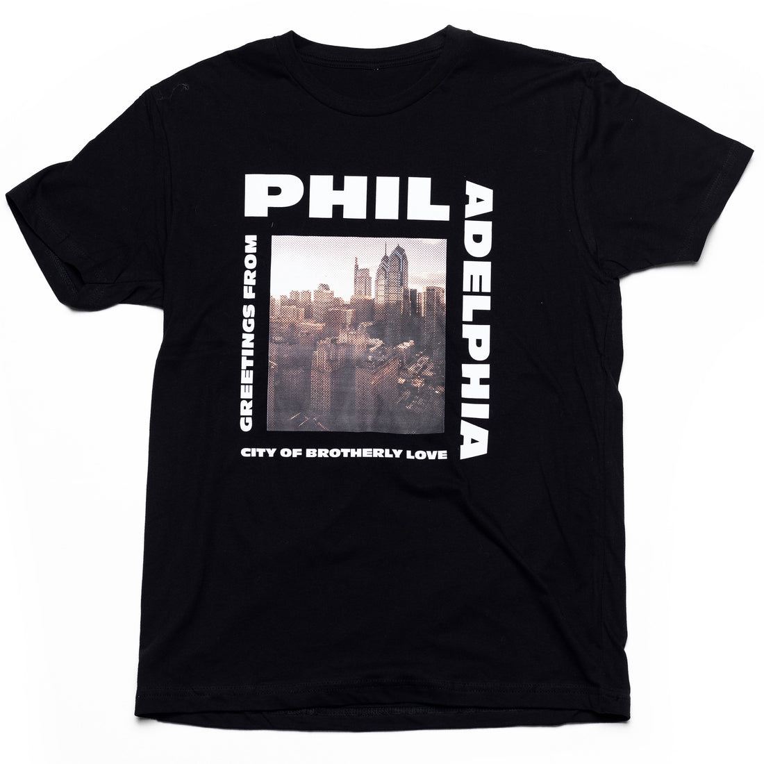 Greetings from Philadelphia Postcard Stamp T-Shirt