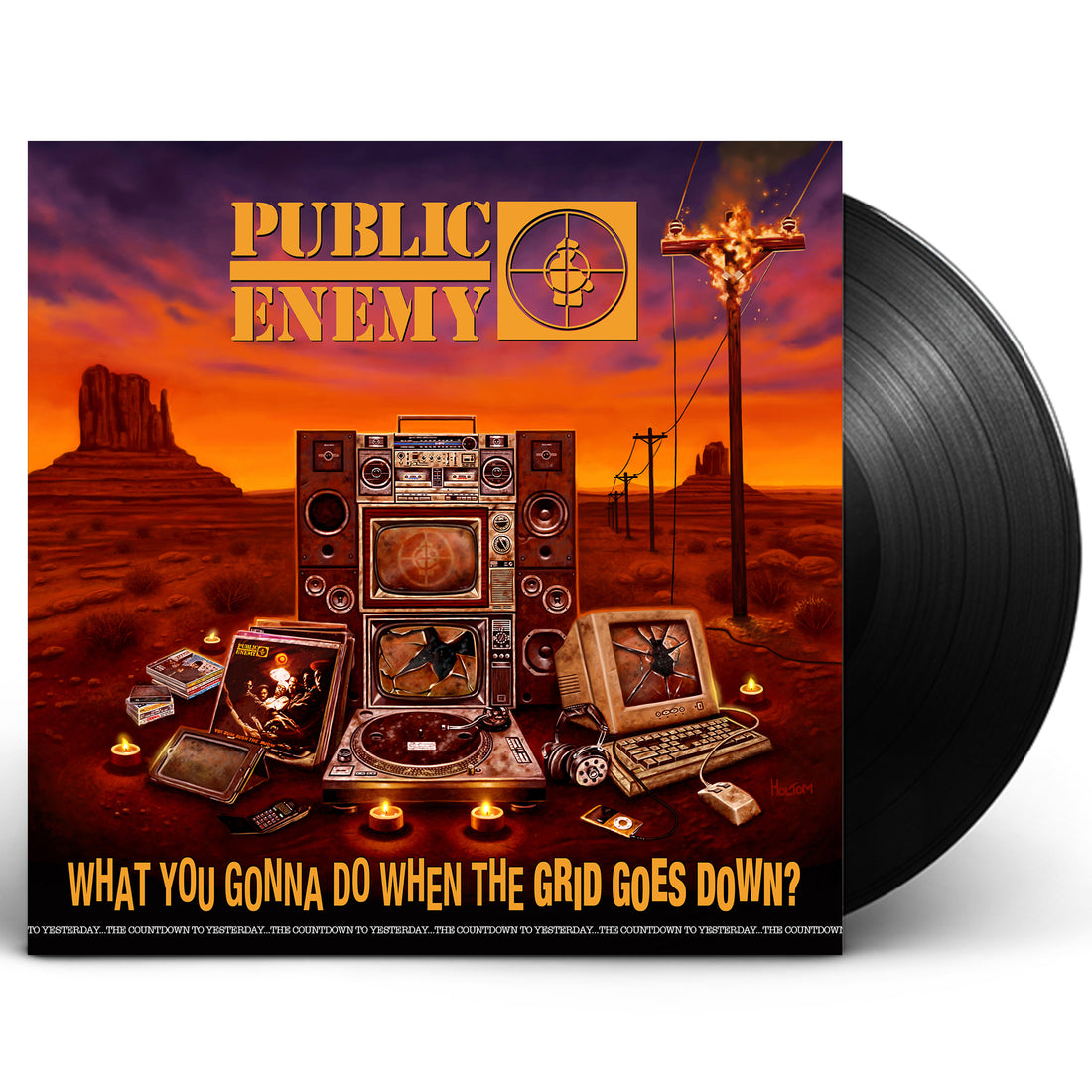 Public Enemy "What You Gonna Do When The Grid Goes Down?" LP