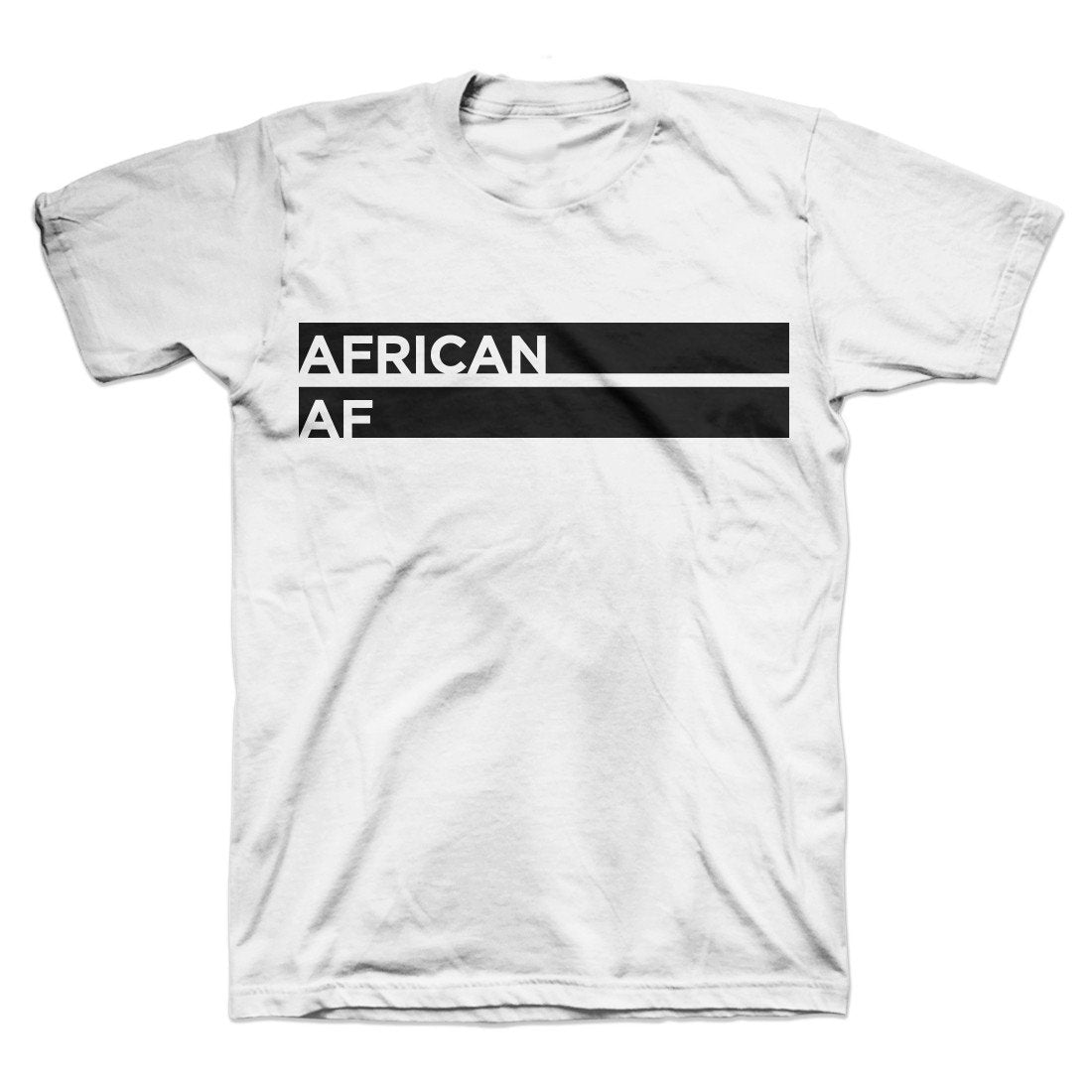 African AF T-Shirt White