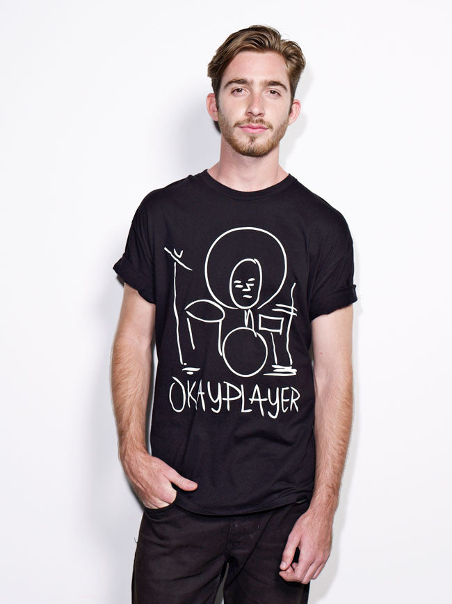 Questlove ?uestlove Tシャツ Questlove Fancy Signature T-shirt – Okayplayer Shop