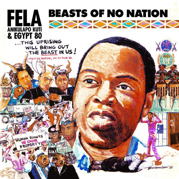 Fela Kuti "Beasts Of No Nation" (1989) Vinyl LP