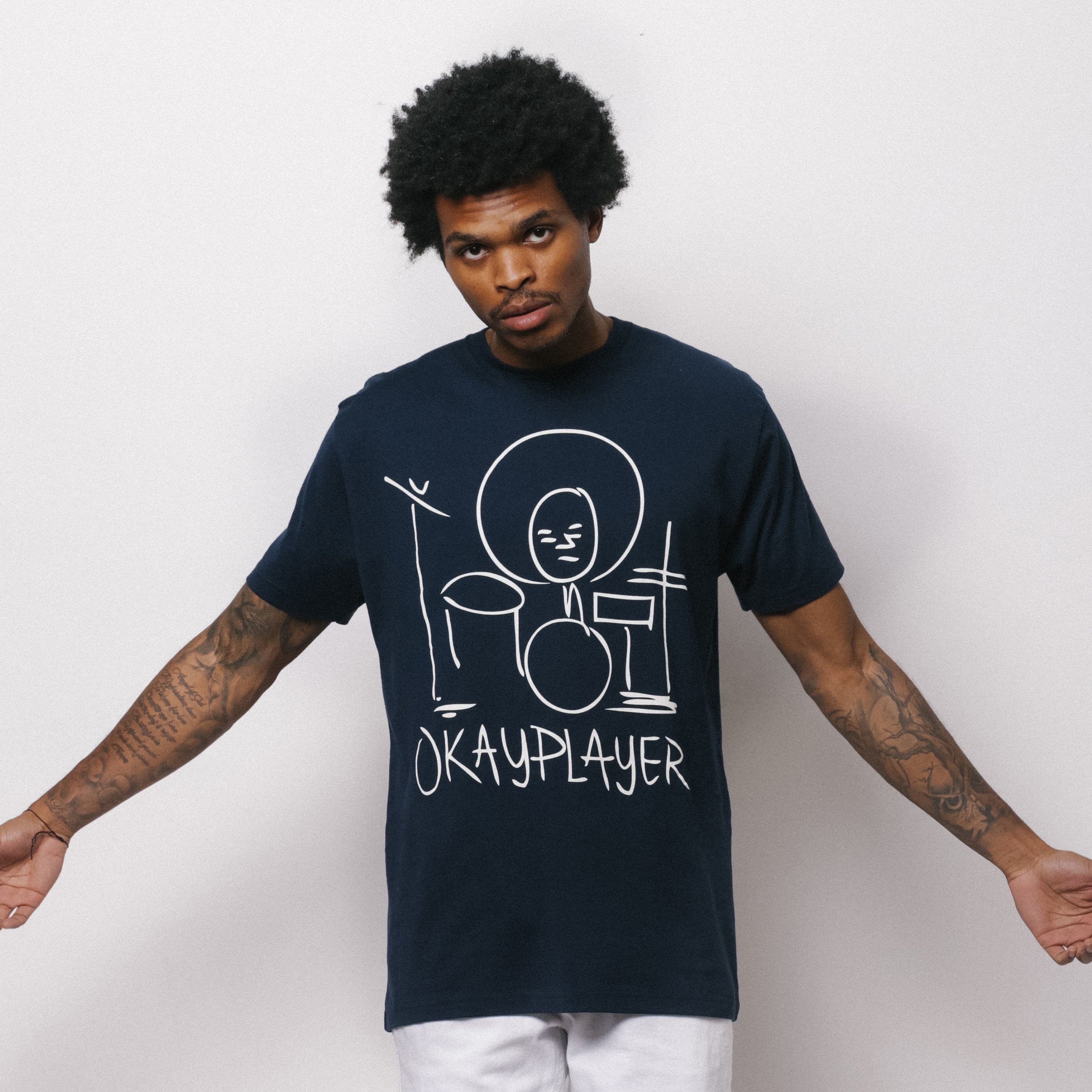 Questlove Fancy Signature T-shirt – Okayplayer Shop
