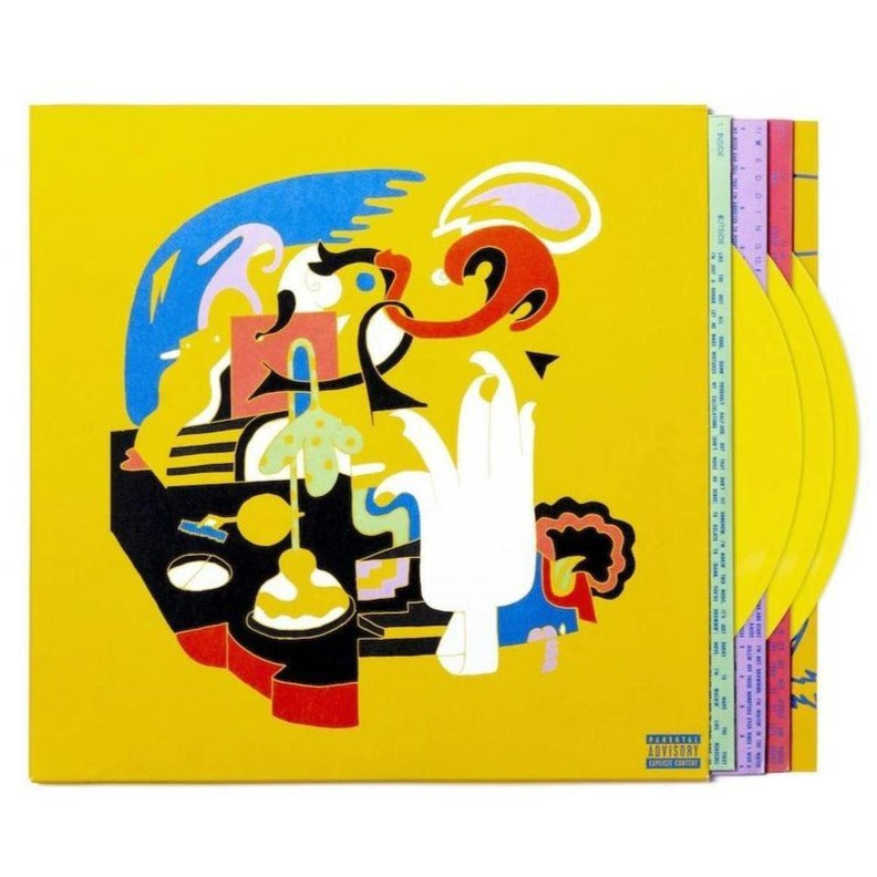 Mac Miller "Faces" 3xLP Yellow Vinyl